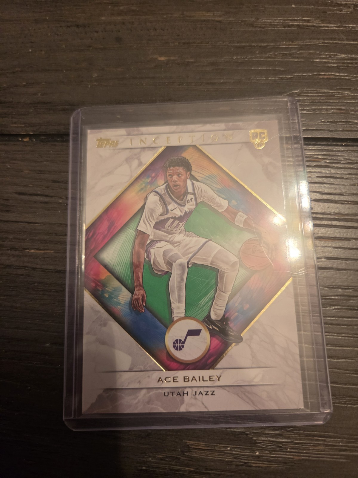 2025-26 Inception Ace Bailey Green Parallel Insert Rookie Card #72 Utah Jazz