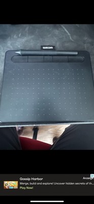 Wacom Intuos Digitales Grafiktablett - Schwarz (CTL4100WLK)