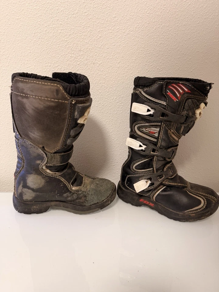 Botas de motocross Fox Comp 5 juveniles (talla Y1/32,5 Foto 3 de 4