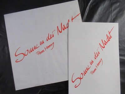 PETER MAFFAY Sonne in der Nacht / LP + Promo Folder Germany 1985 TELDEC 6.26200