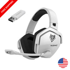 Dual Wireless Gaming Headset w/ Mic for PS5 PS4 PC Mobile Switch Bluetooth 5.3