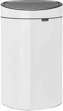 Brabantia Kitchen Touch Trash Can New Removable Lid, Soft Touch Open