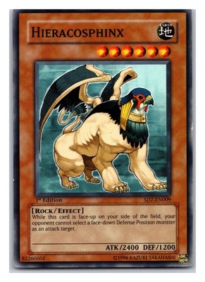 Structure Deck: Invincible Fortress #SD7-EN009 Hieracosphinx
