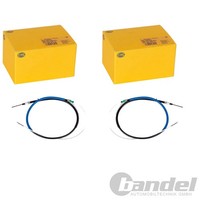 2X Hella Handbremsseile Passend FüR CitroËN C4 Peugeot 307