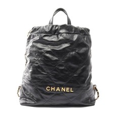 Chanel 22 Large Leather Backpack