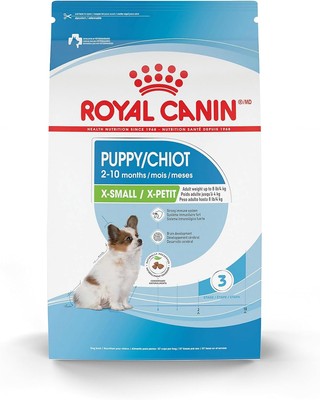 X Small Breed Dry Puppy Food 3lb for Puppies 2 to 10 Months