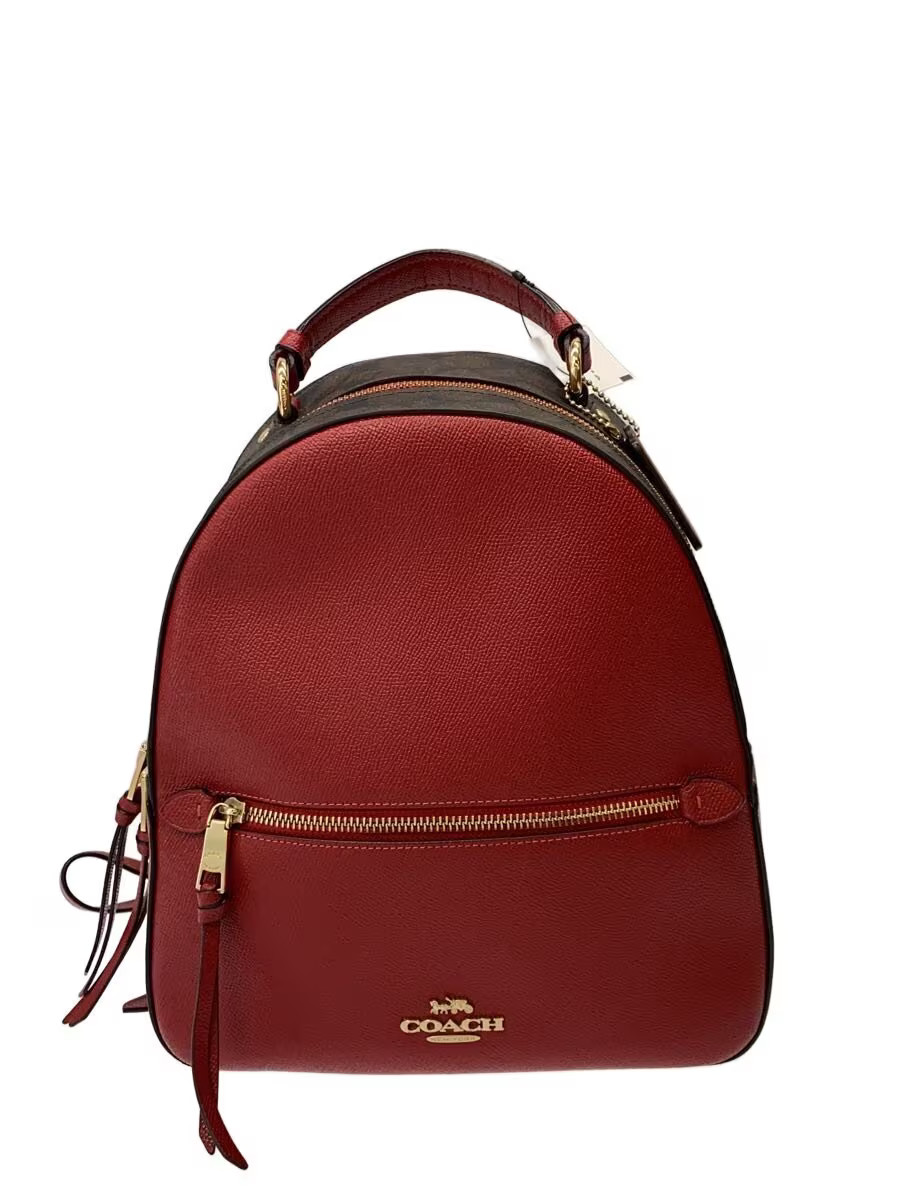 COACH Backpack_Gray -- RED Solid Color - image 1