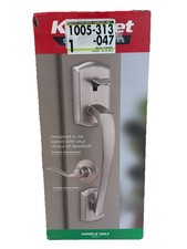Kwikset Prescott Front Door Handle With Inter...