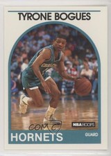 1989-90 NBA Hoops Muggsy Bogues Tyrone Bogues #218 01az