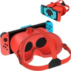 VR Headset for Nintendo Switch & OLED, Adjustable HD Lenses Comfortable Strap