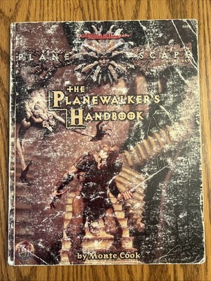 THE PLANEWALKER'S HANDBOOK AD&D Planescape TSR 2620 TRUE 1ST EDITION RARE!