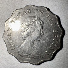 Two Dollar Hong Kong 1978 Coin Queen Elizabeth