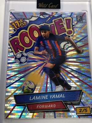 LAMINE YAMAL 2024 WILD CARD COMIX ROOKIE 17 Yr Old RC True Out Of