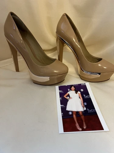 Kacey Musgraves ACM Red Carpet Worn Brian Abbott Heels Shoes