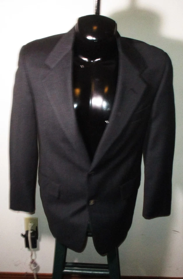 BROOKS BROTHERS Gray Vintage Wool 2 Pc Suit Men's Size 36S, 31X31 - Image 2 of 4