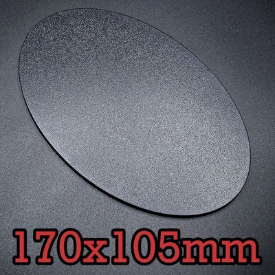 170 x 105 mm ovale ABS-Kunststoffsockel   Wargaming Miniaturen OBS   Hobby Heaven UK