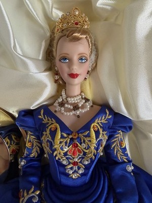 Barbie Fabergé Imperial Elegance Porzellanpuppe 1998 Mattel NRFB