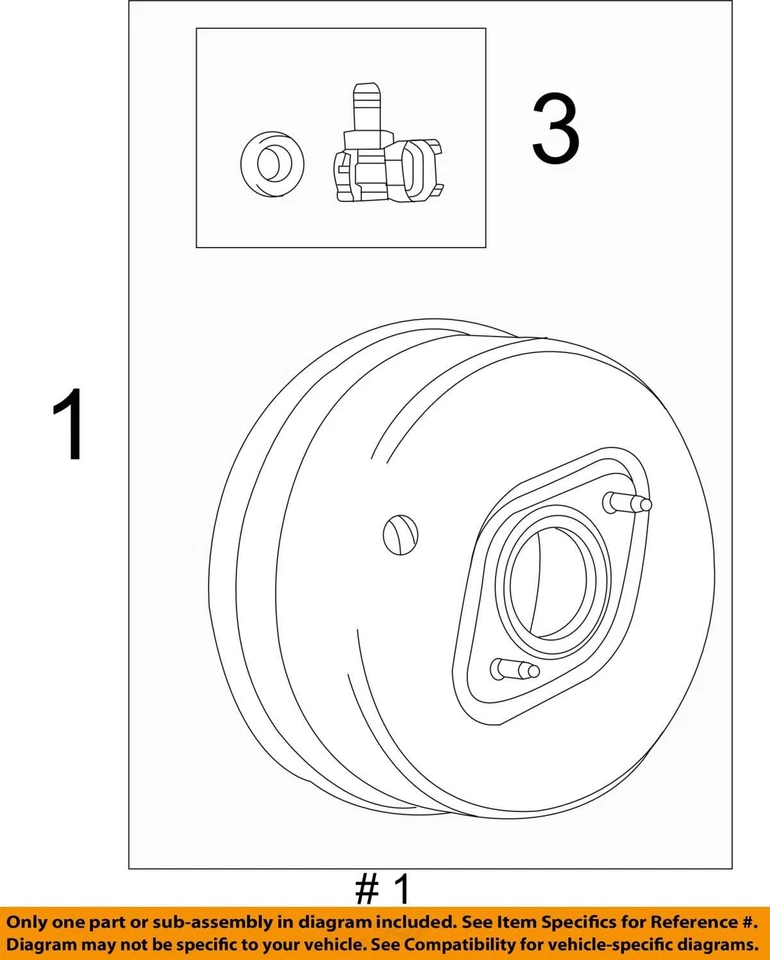 Power Brake Booster Fits 16-24 DURANGO 6854247 - Image 4 of 4