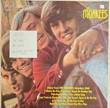 The Monkees Meet The Monkees Vinyl Record LP VG/VG RD7844 1966
