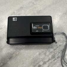 Kodak Disc 6000 Vintage Disc Film Camera for Disc Film - Black