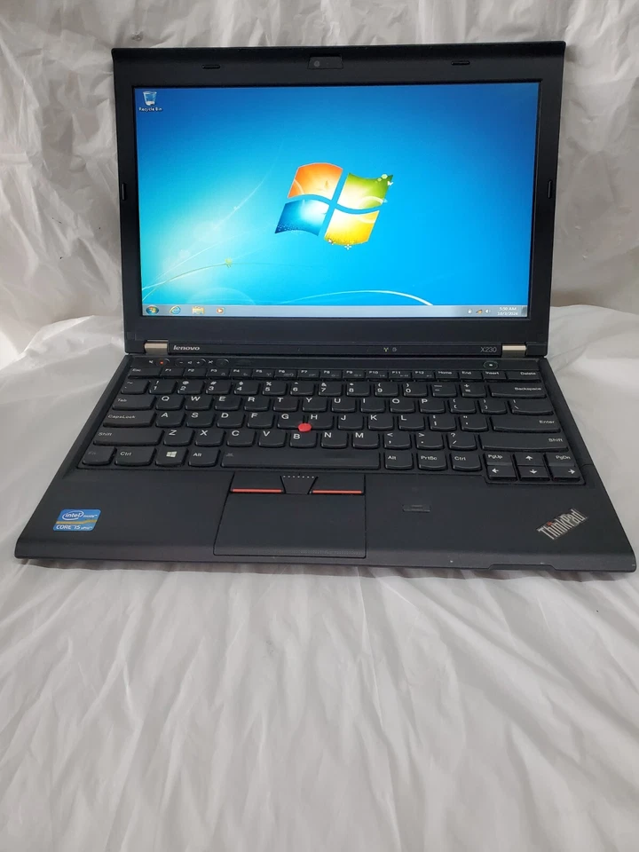 Lenovo ThinkPad X230 12" Core i5-3320M 2.6GHz 8GB 250 GB SSD Webcam Win 7  Pro  - Image 3 of 4