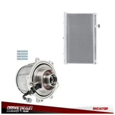 3Row Aluminum Car Radiator &Rear Differential Coupling For 09-2013 Nissan Rogue