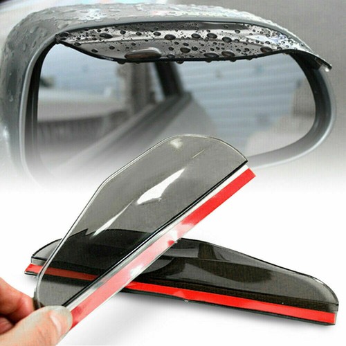 Car Rear View Side Mirror Rain Board Eyebrow Guard Black Sun Visor Accessories - Foto 2 di 12