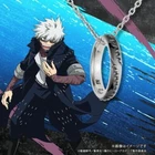U-TREASURE My Hero Academia DABI Silver 925 Necklace Black Coating Japan New