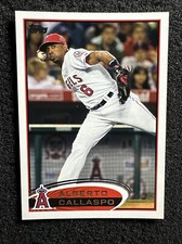ALBERTO CALLASPO #189 2012 Topps Baseball QTY Los Angeles Angels