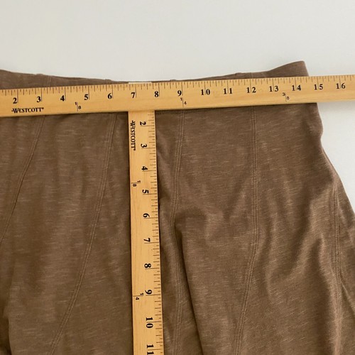 Horny Toad Chachacha Skirt Womens Small Brown Organic Cotton Elastic Waist Flare - Picture 9 of 11