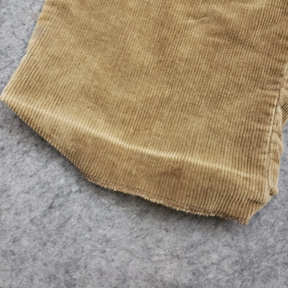 Charter Club Pants Womens 14 Brown Corduroy Straight Baggy Casual Ladies 32x28 * - Image 4 of 4