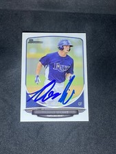 Thomas Milone 2013 Bowman Draft Prospects 1st #BDPP42 Tampa Bay Rays Signed Card