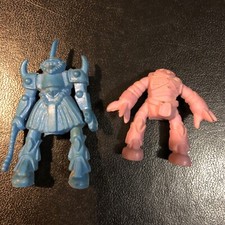 Vintage 1980s Gundam Pencil Toppers Lot Of 2 Hong kong
