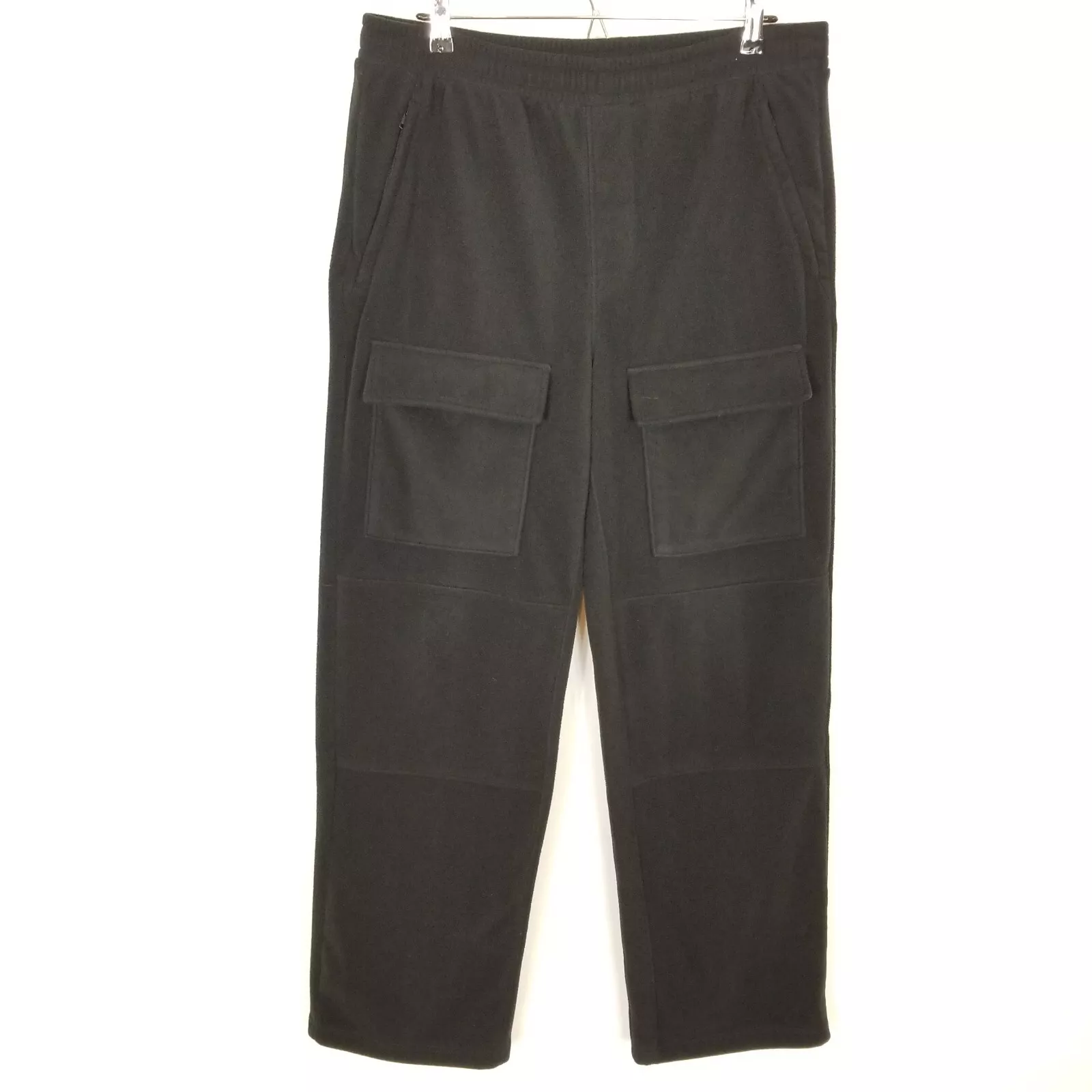 alo-yoga polar fleece ridge cargo loose straight pockets pants