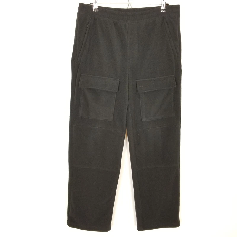 alo-yoga polar fleece ridge cargo loose straight pockets pants