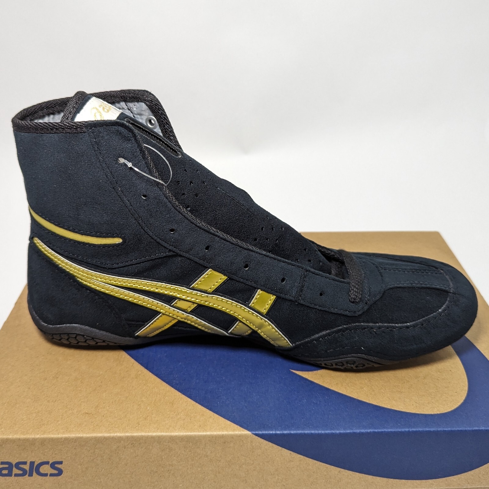 ASICS Wrestling Shoes 1083A001 Black/Gold edgeBlack EXEO(TWR900