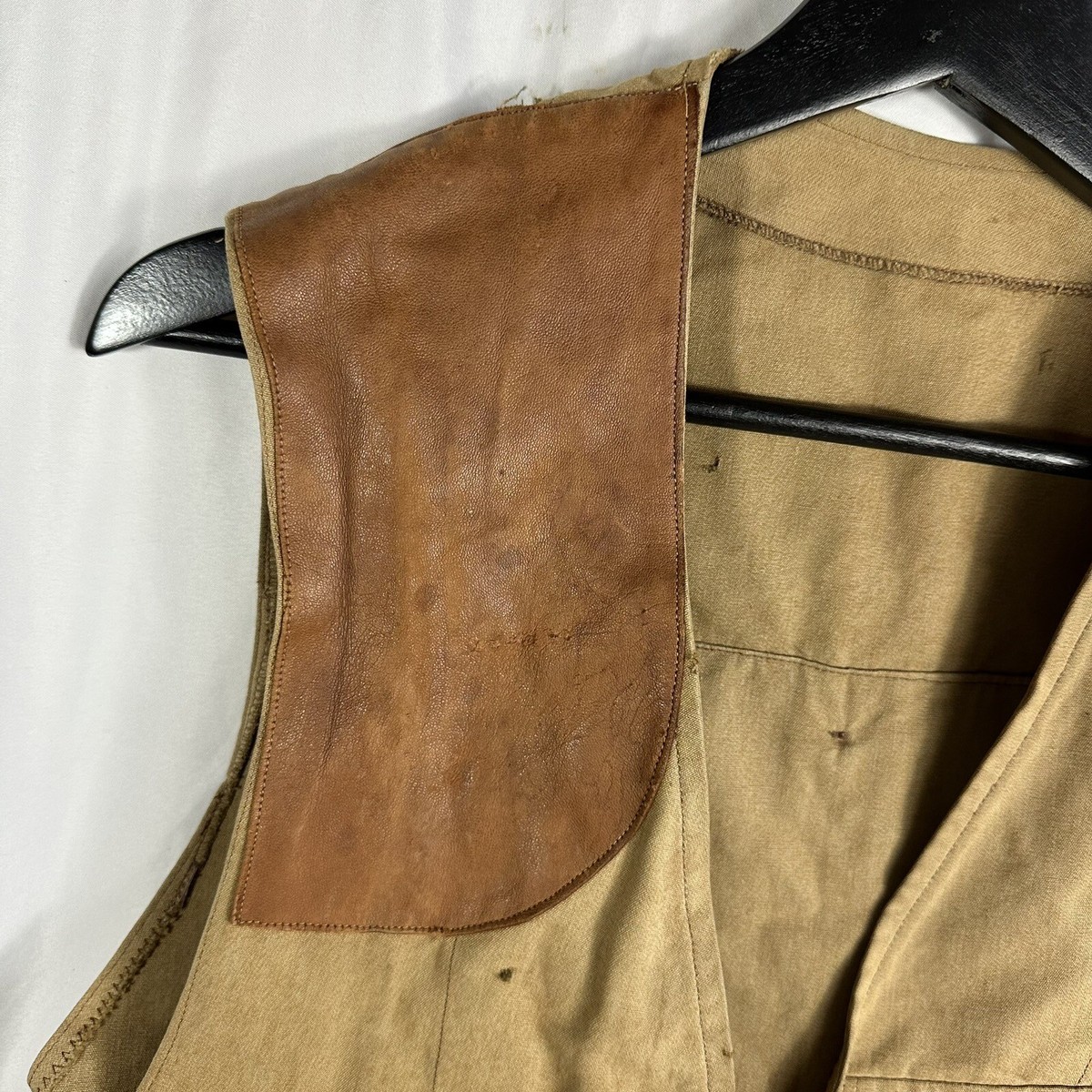 Vintage 1950s Somly French Canvas Hunting Vest Workwear | eBay