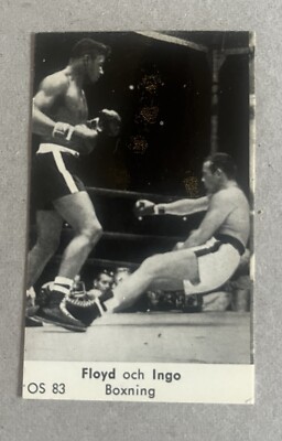 Floyd Patterson & Ingemar Johansson - Schwergewichts-Weltmeister - Schwedisch - 1960