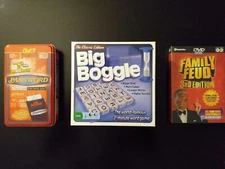 Big Boogle, Password, and Family Feud game bundle