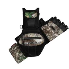@NEW@ 2025 Easton Flipside 4-Tube Arrow Hip Quiver & Belt Realtree Camo RH/LH