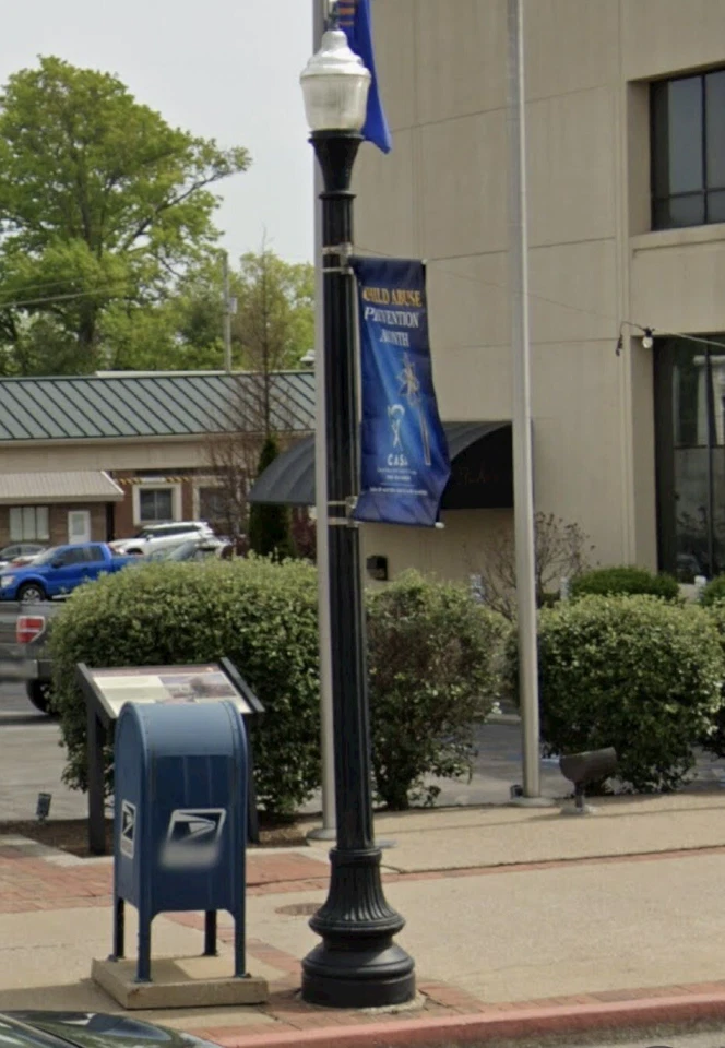 Vintage 12’ Luminaire Glass Street Light Lamp, Cast Iron, LED NYC, Can Deliver - Image 4 of 4