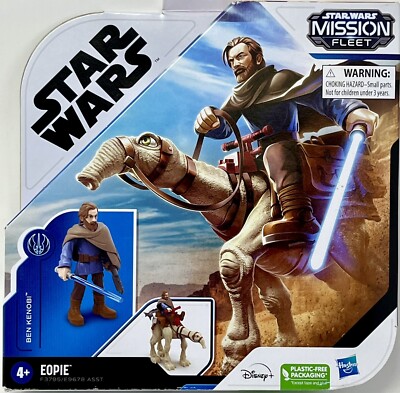 STAR WARS - OBI WAN KENOBI Action Figure Set Star Wars Mission Fleet - New