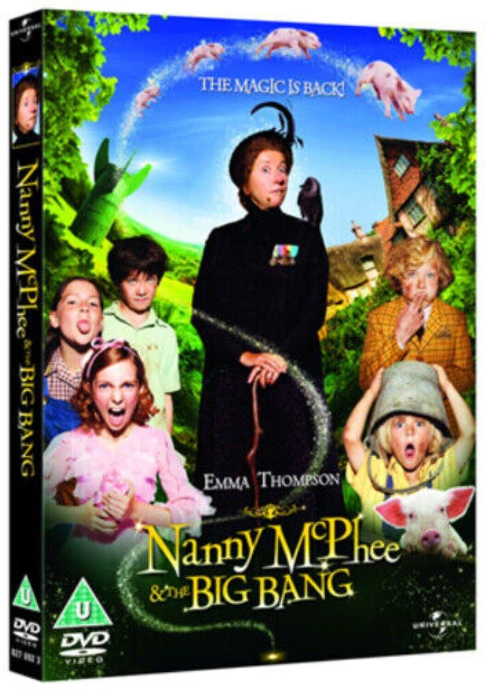 Nanny McPhee & The Big Bang DVD (2010) Ralph Fiennes FREE SHIPPING