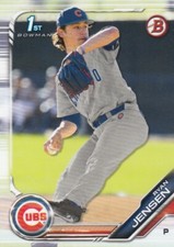 Lot of (100) 2019 Bowman Draft RYAN JENSEN 1st Rookie Card #BD-91 Cubs