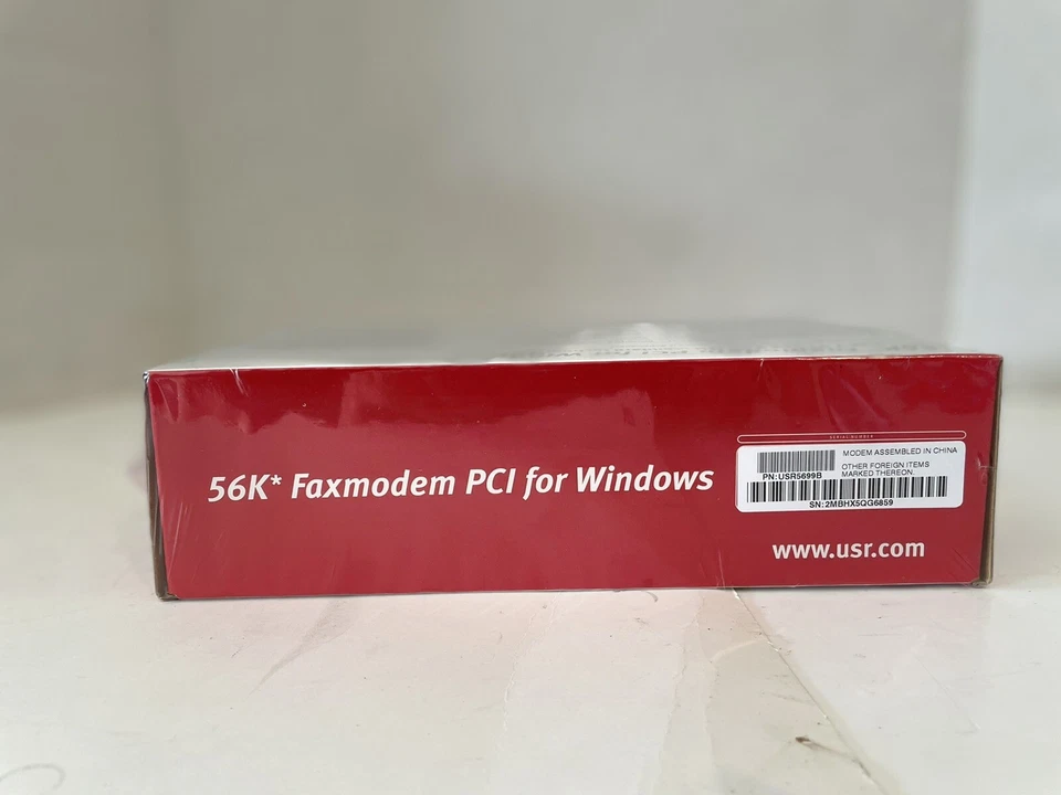 US Robotics 56k FaxModem PCI V.92 USR5699B. New/Sealed. - Image 3 of 4