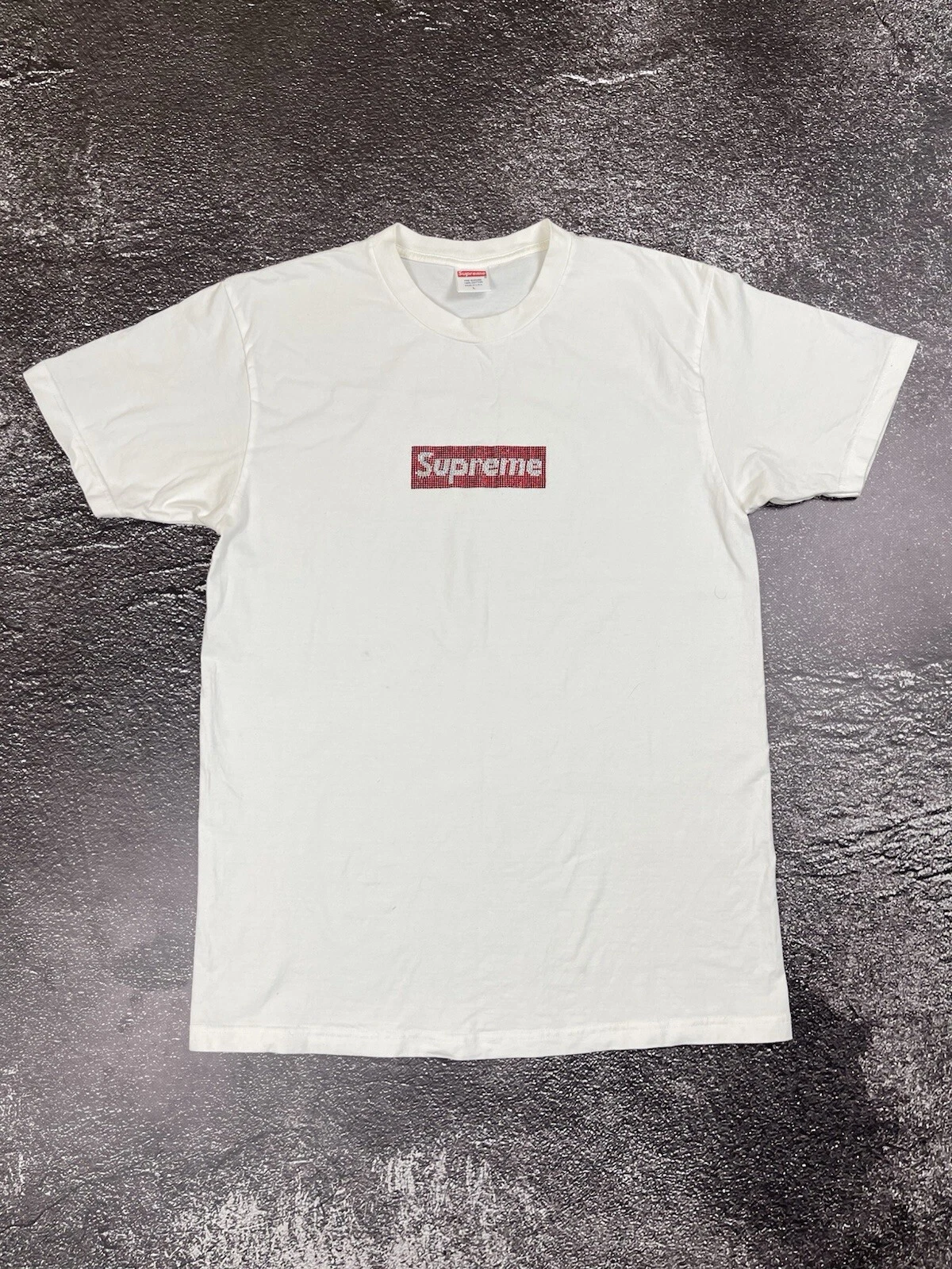 T shirt Supreme x Swarovski Box Logo