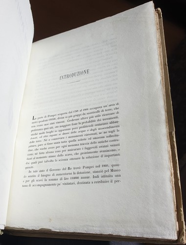 Giuseppe FIORELLI - "Gli Scavi di Pompeo dal 1861 al 1872" - 1873 - Picture 5 of 22