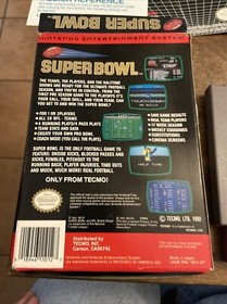 Tecmo Super Bowl Complete NES Nintendo