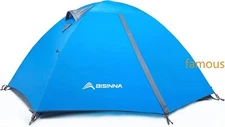 BISINNA 2/4 Person Camping Tent Lightweight Backpacking Tent Waterproof ,New ent