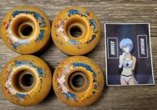 Hook-Ups 2002 Nurse Brandi 52MM Skateboard Skateboarding Wheels Rare